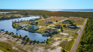 Aerial Rear Exterior - lot line