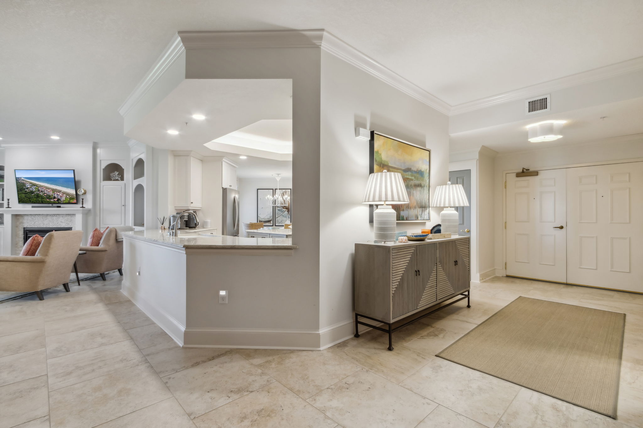 Foyer/Kitchen/Living Room