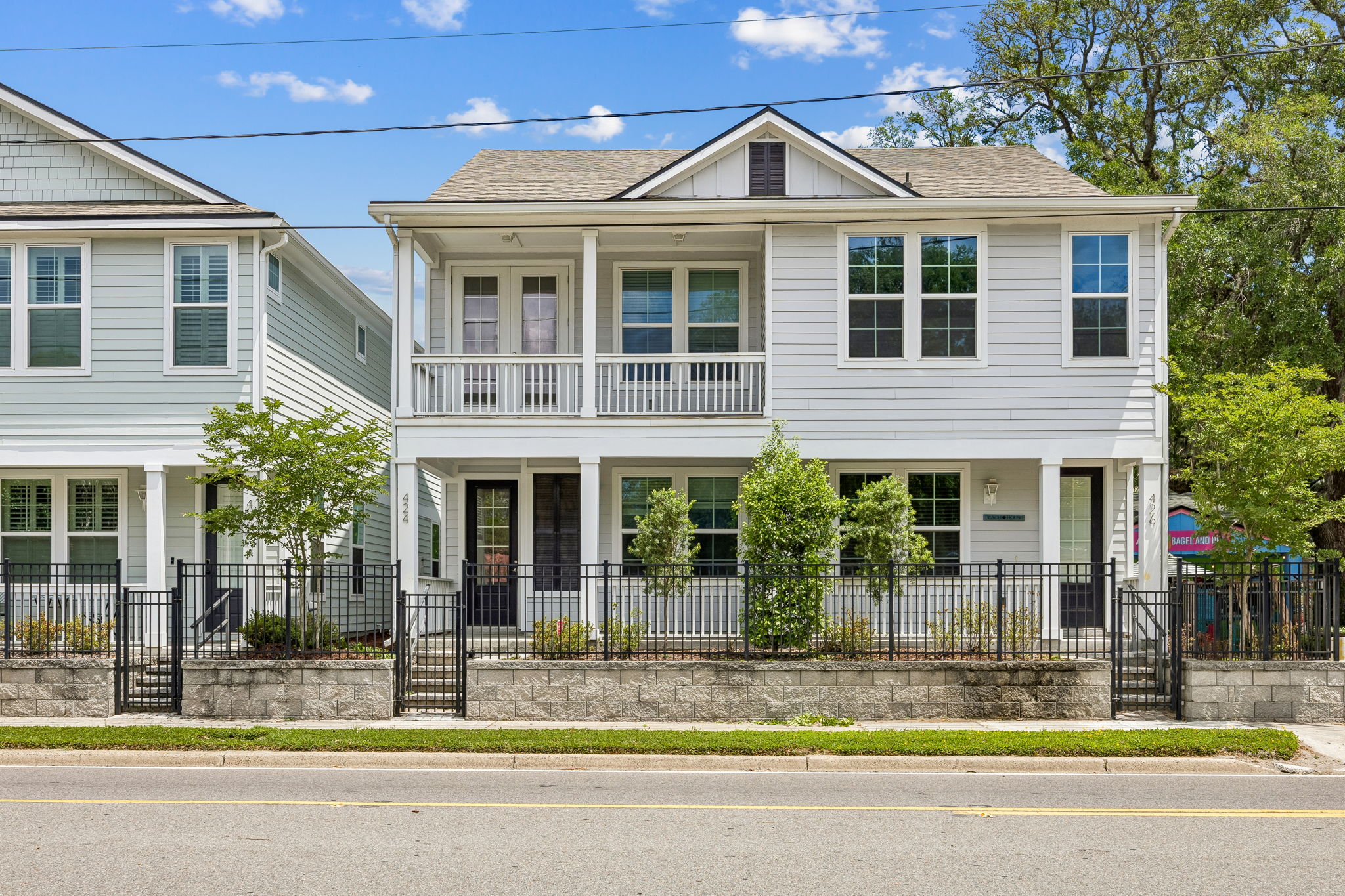Front of Town Home