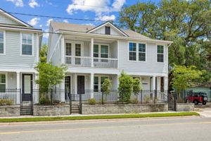 Front of Town Home