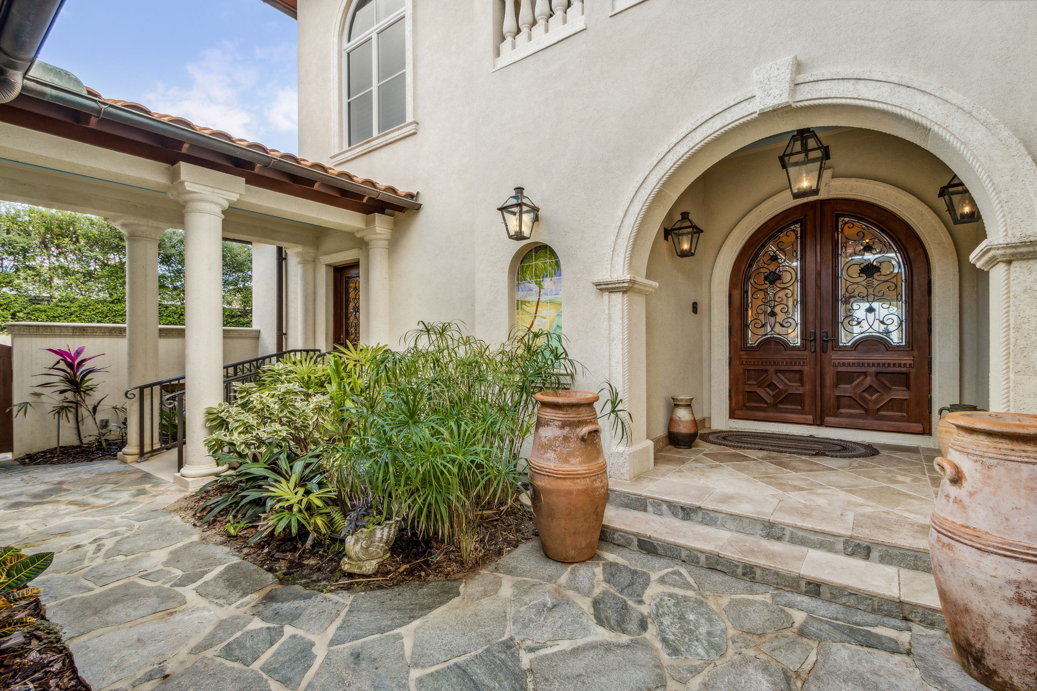 Courtyard Entry