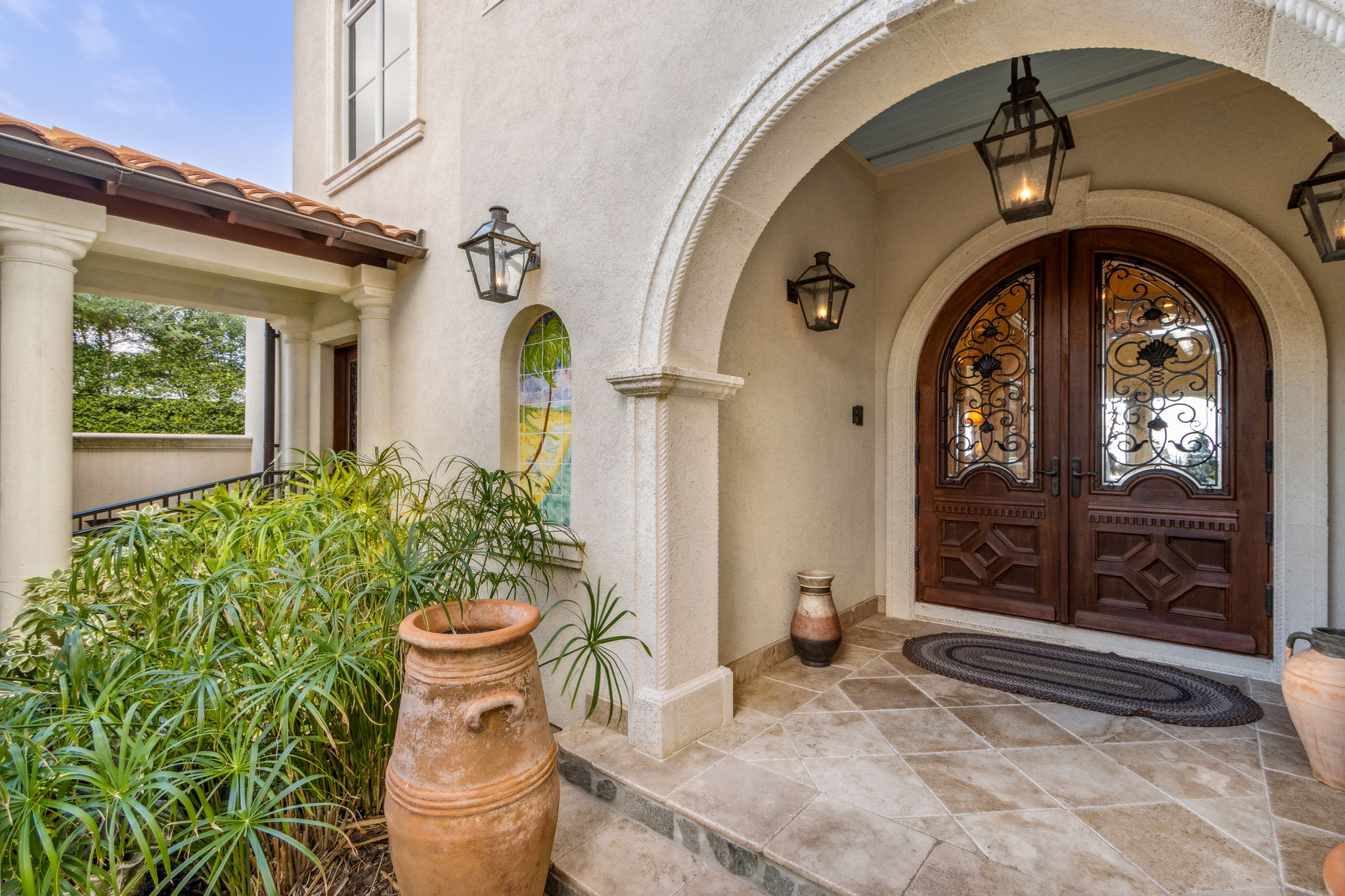 Courtyard Entry