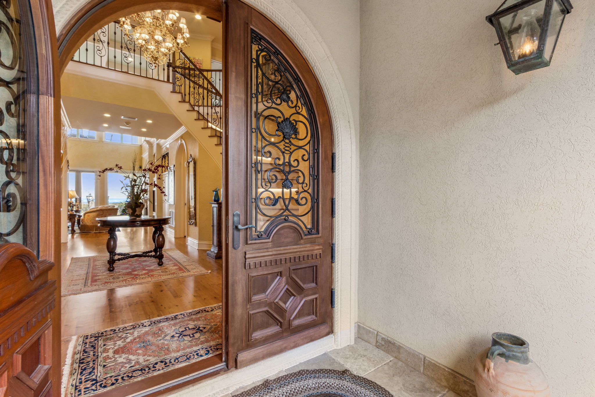 Courtyard Entry