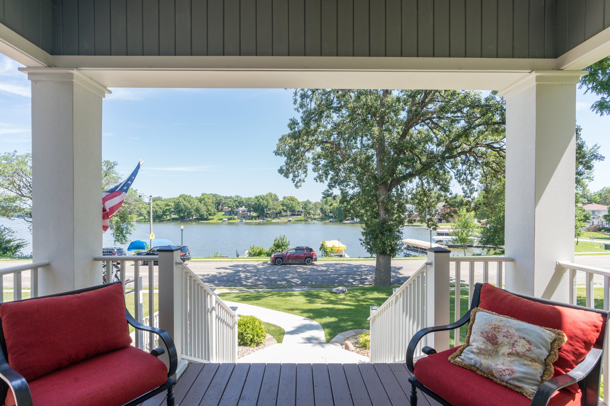 Lake veiw from front patio