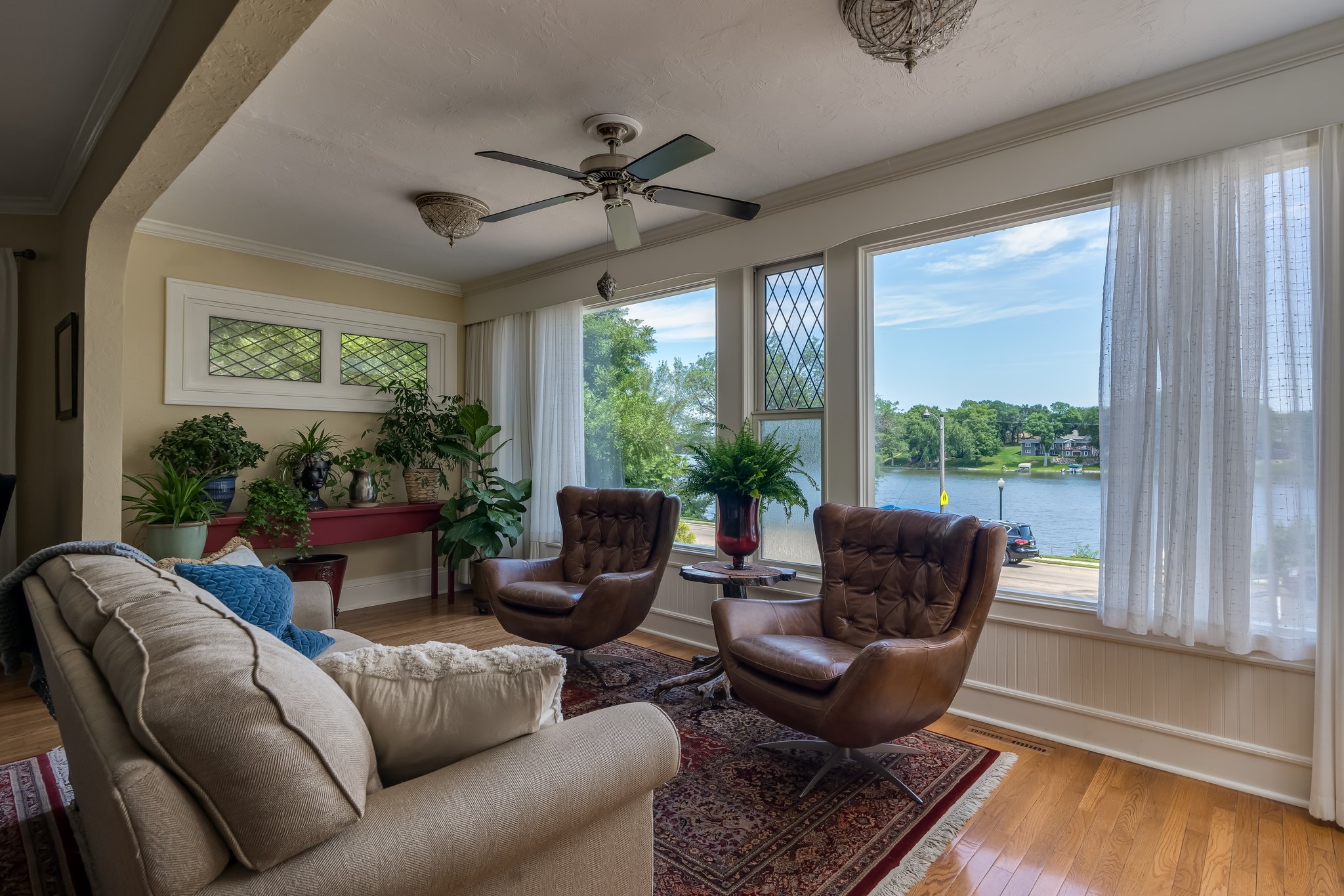 New bay windows highlight the incredible views