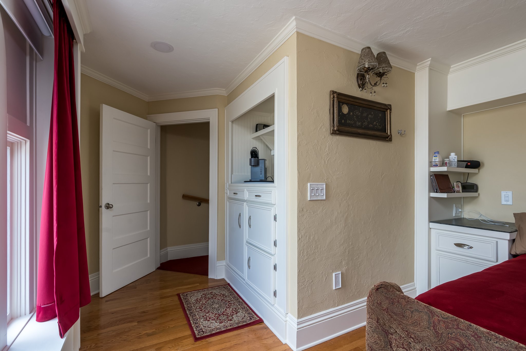 Master Bedroom coffee bar