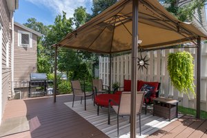 Back Yard Patio 1 with lake views