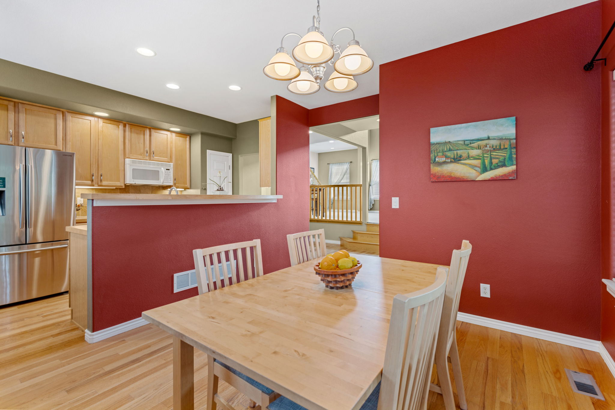 Dining Area and Kitchen