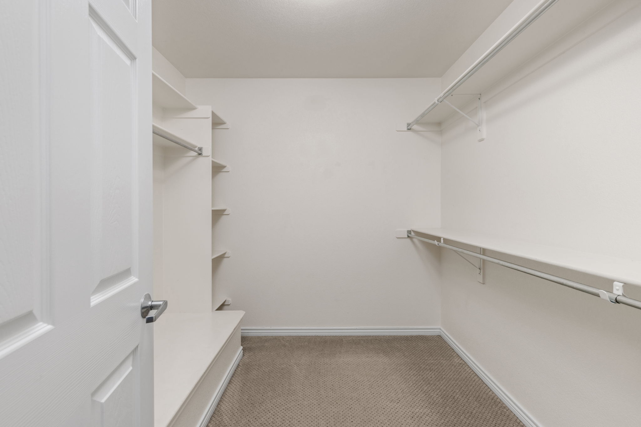 Spacious Walk-In Closet