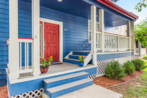 Entryway and Front Patio