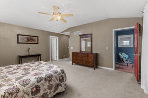 Primary Suite with Balcony