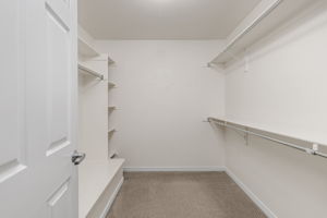 Spacious Walk-In Closet