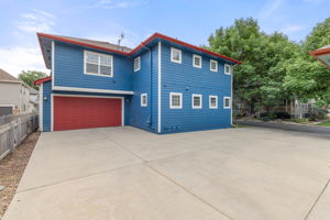 Driveway and Attached Garage