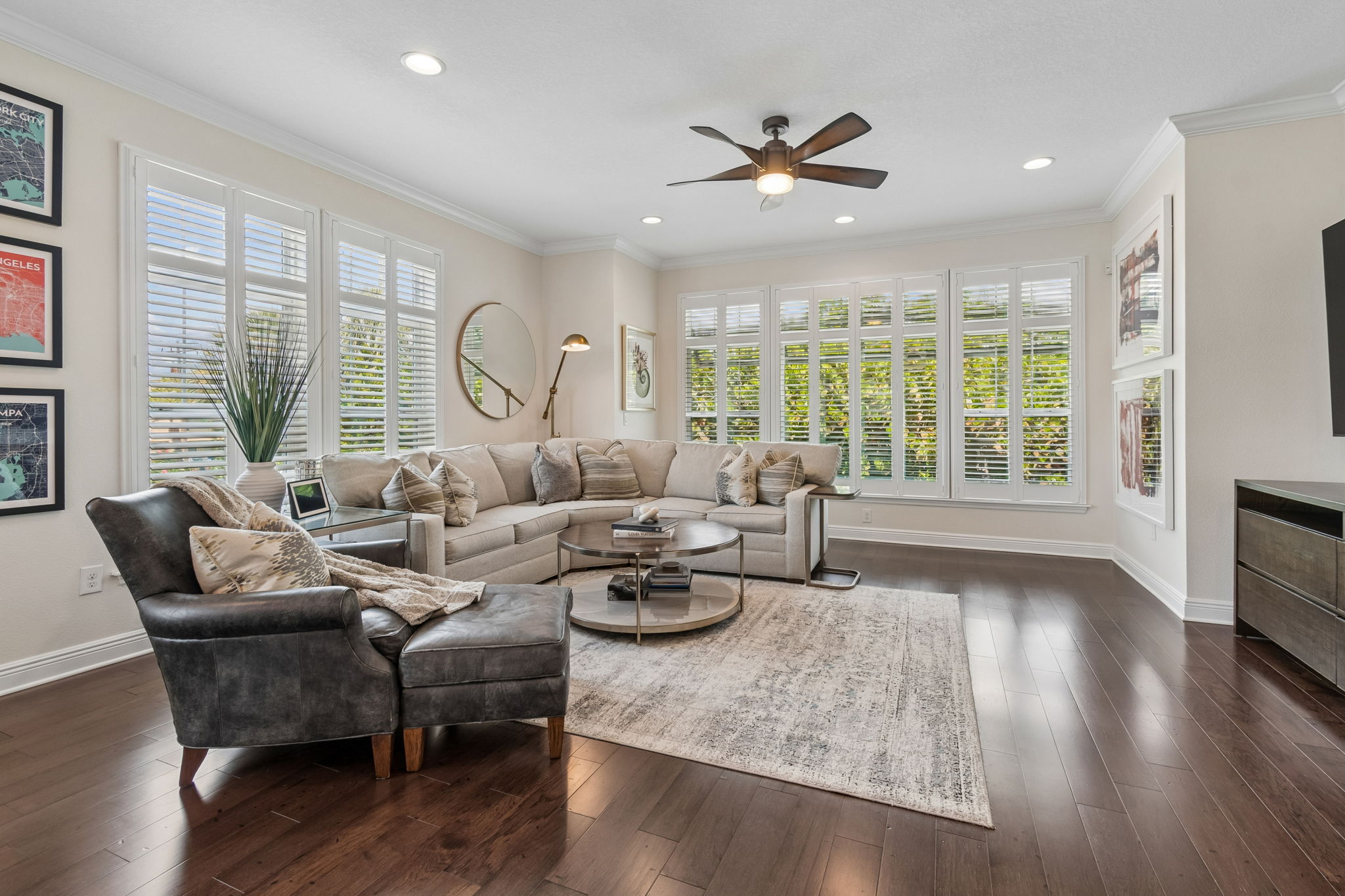 The light you get from an end unit!