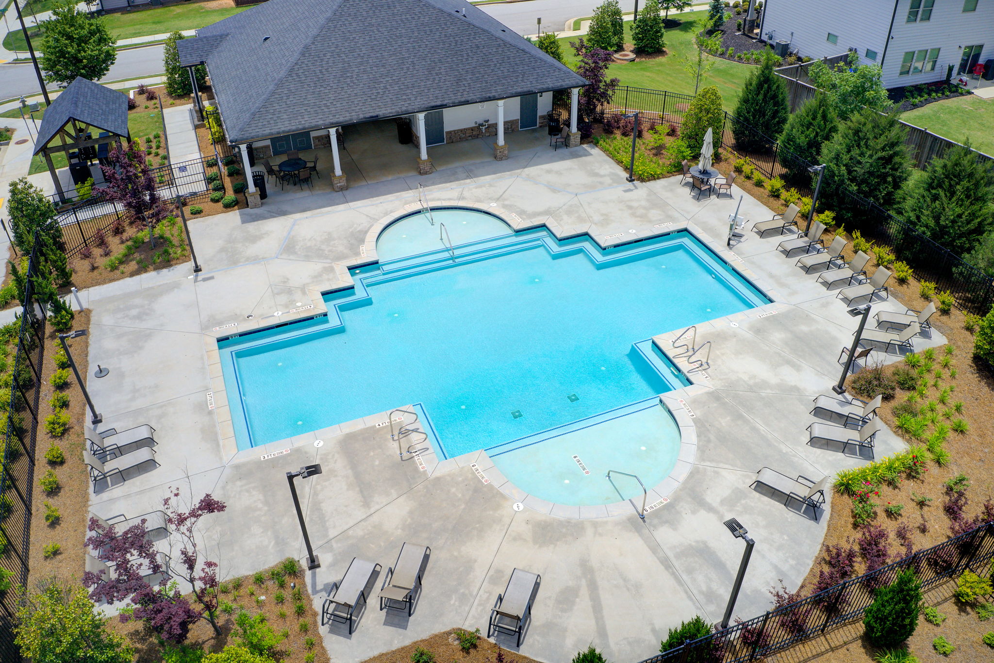 36 Aerial Community Pool