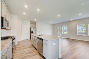 8 Kitchen D w Dining + Living