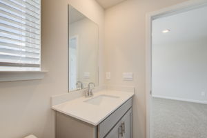 29 Jack+Jill Bath B Vanity Detail w BR 3 View