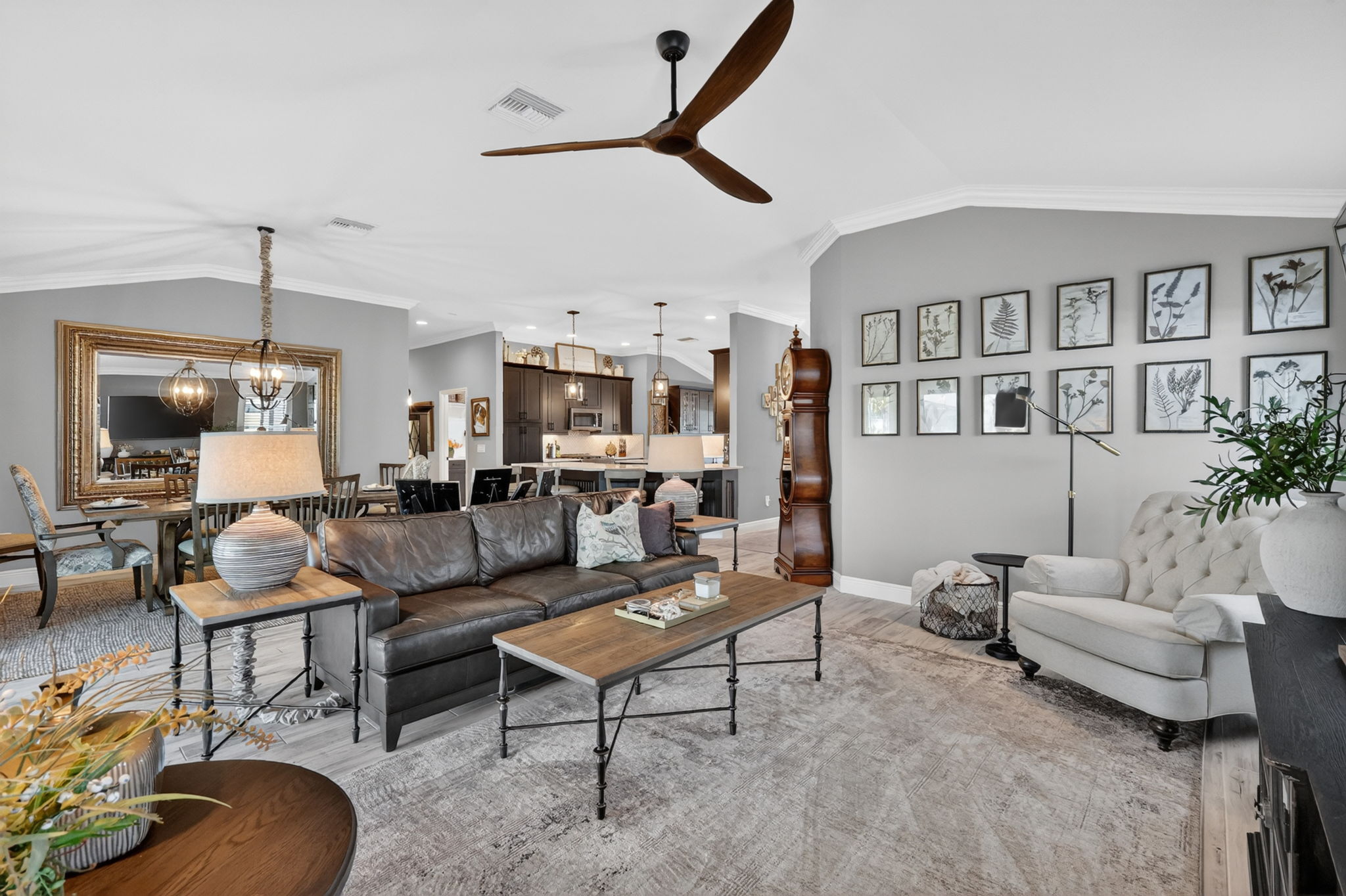 Living and Dining Rooms