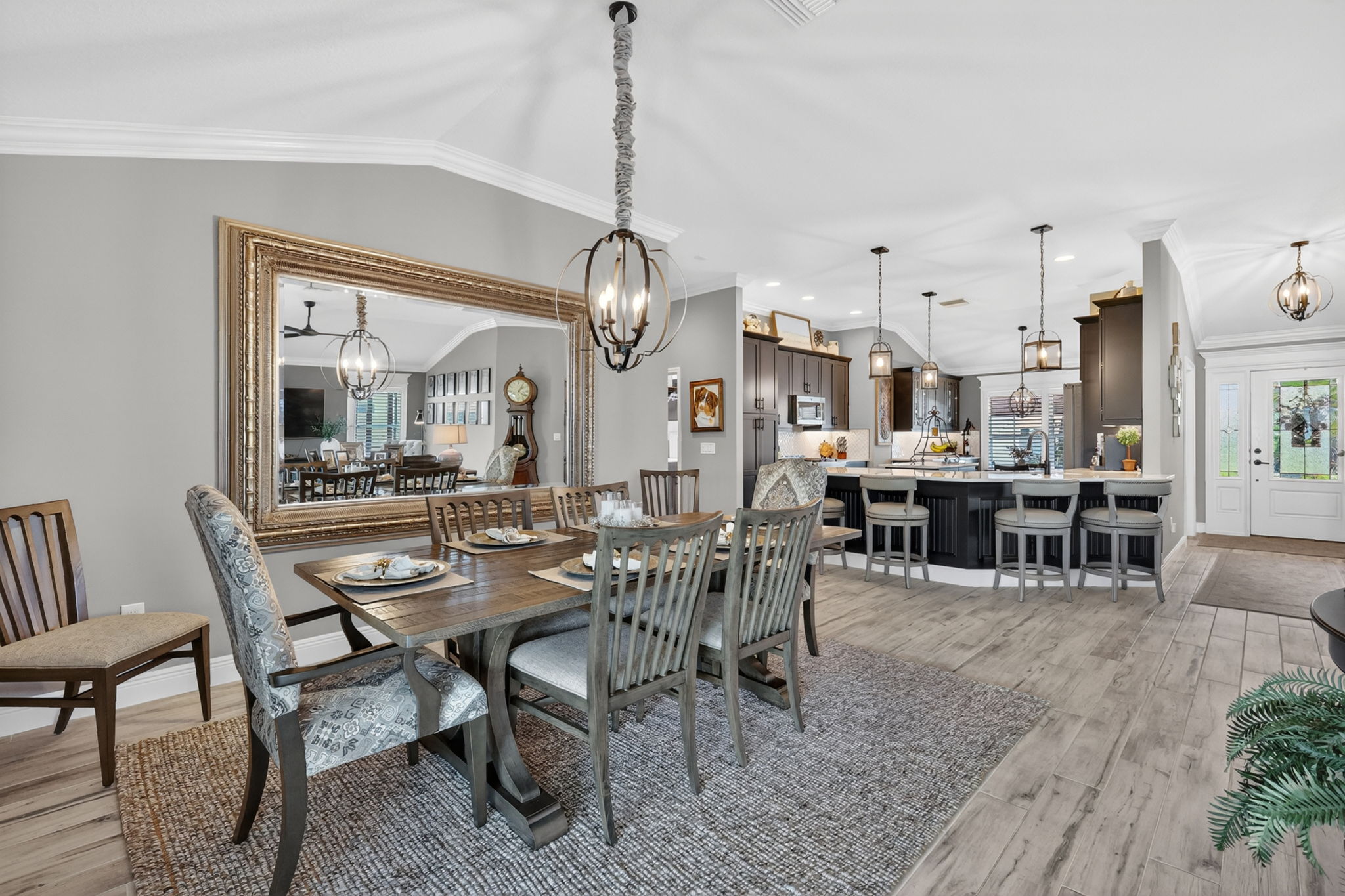Formal Dining Room and Kitchen