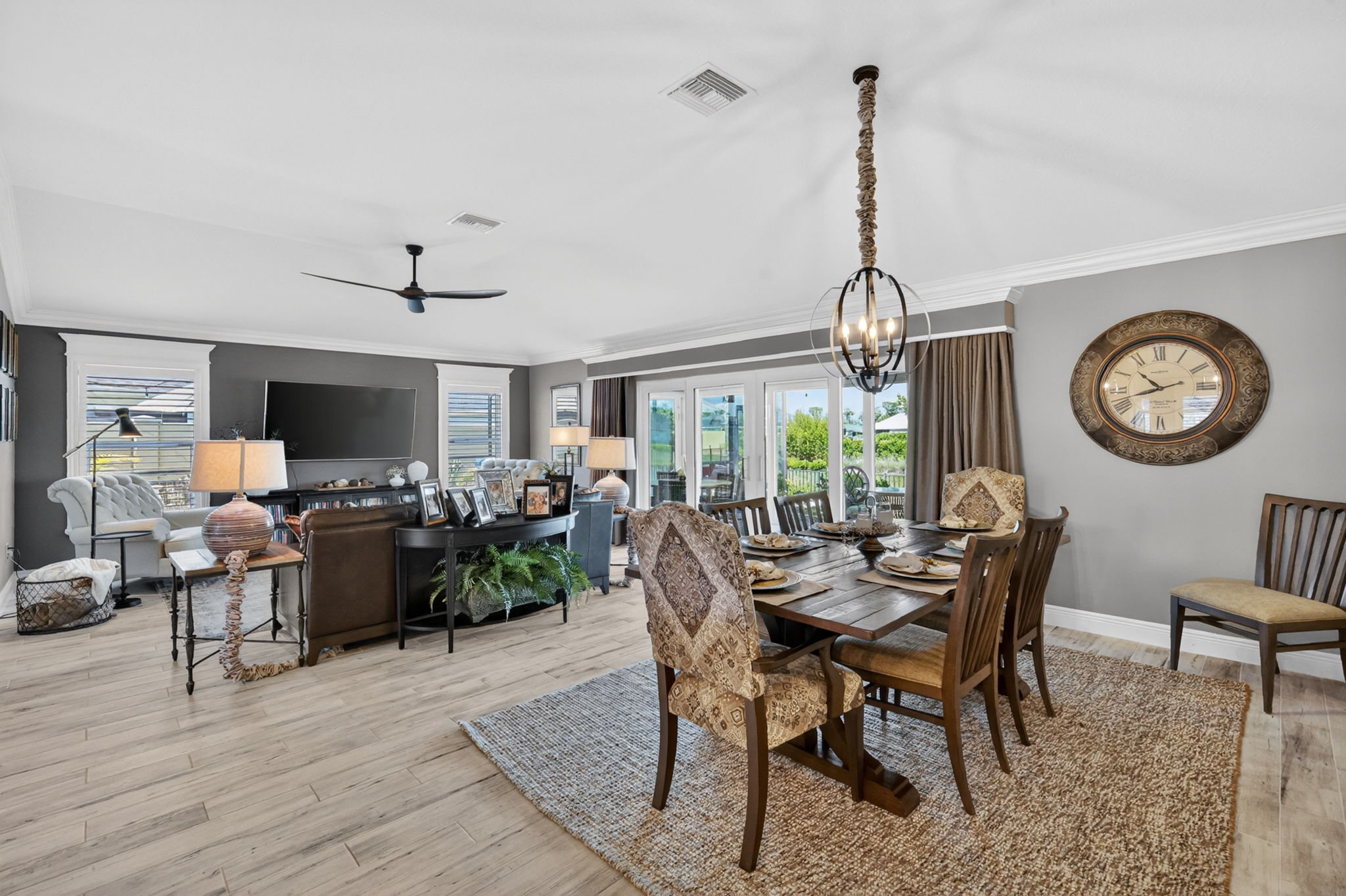 Formal Dining and Living Rooms