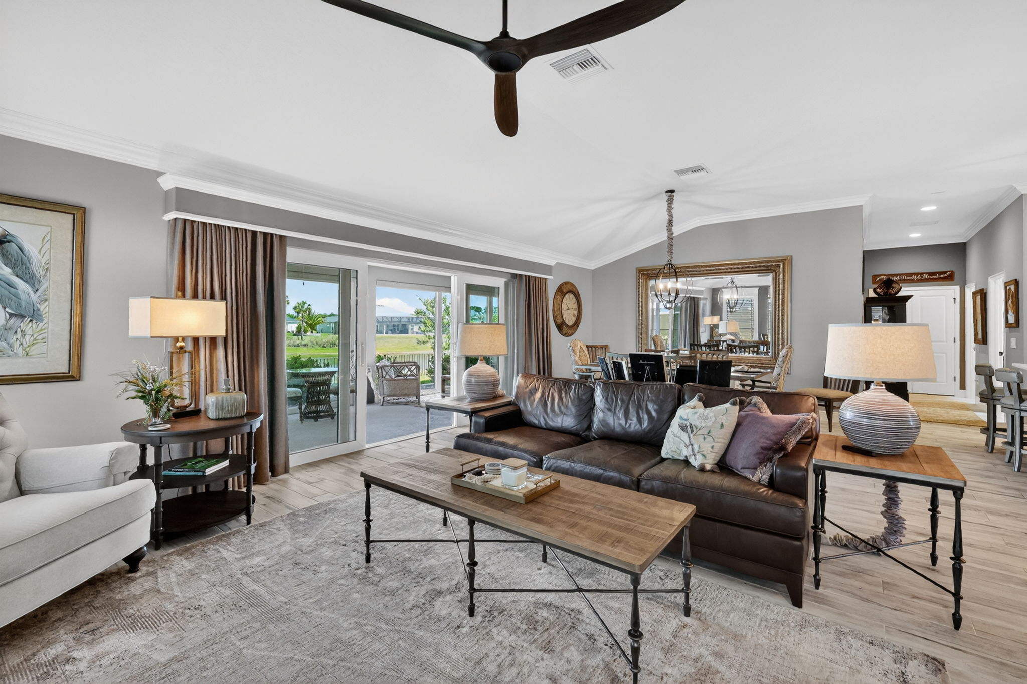 Living and Dining Rooms