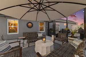 Twilight Screen Porch