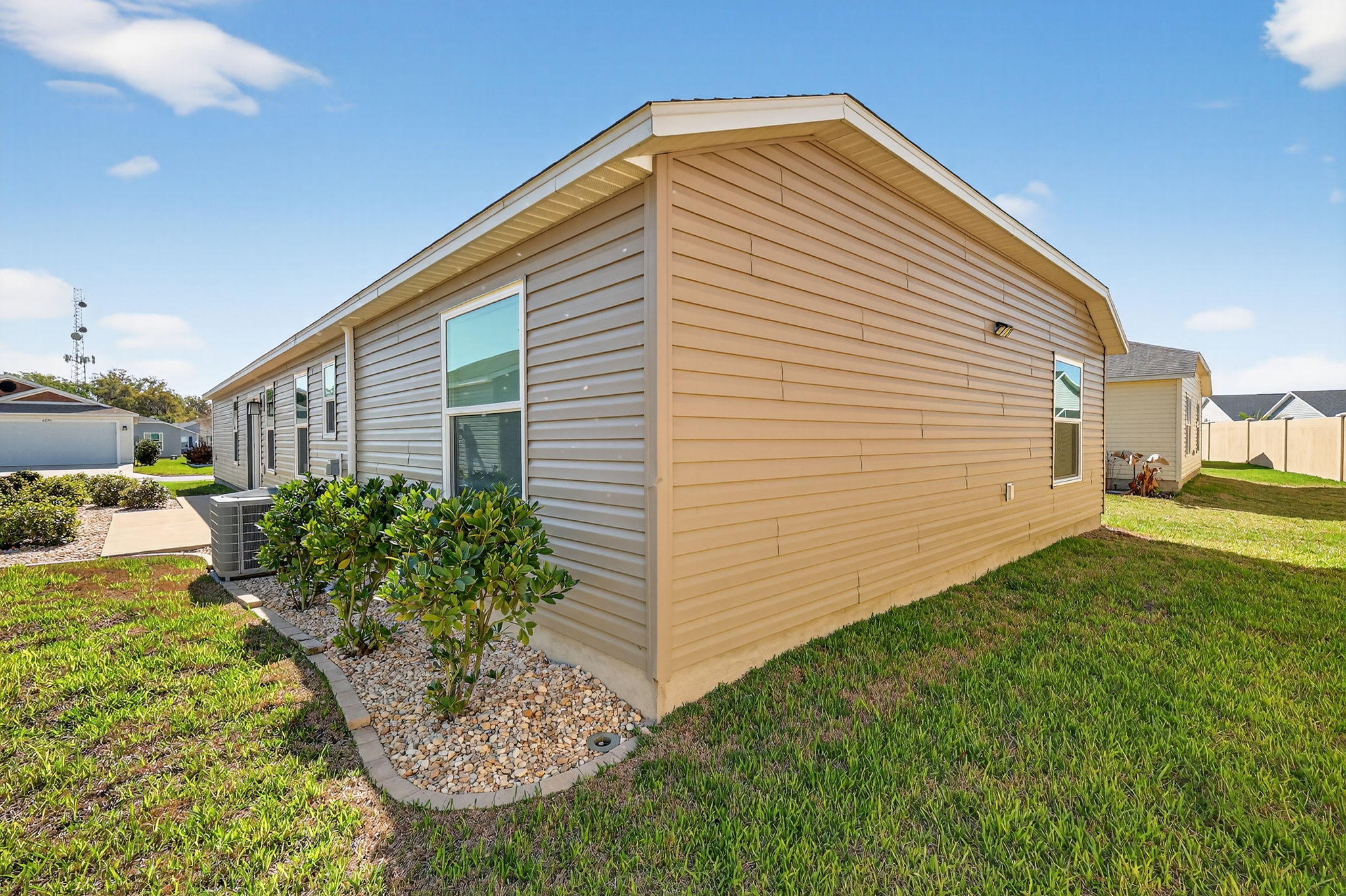 Rear and Side Elevation