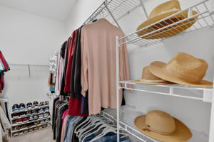 Primary Bedroom Walk-In Closet