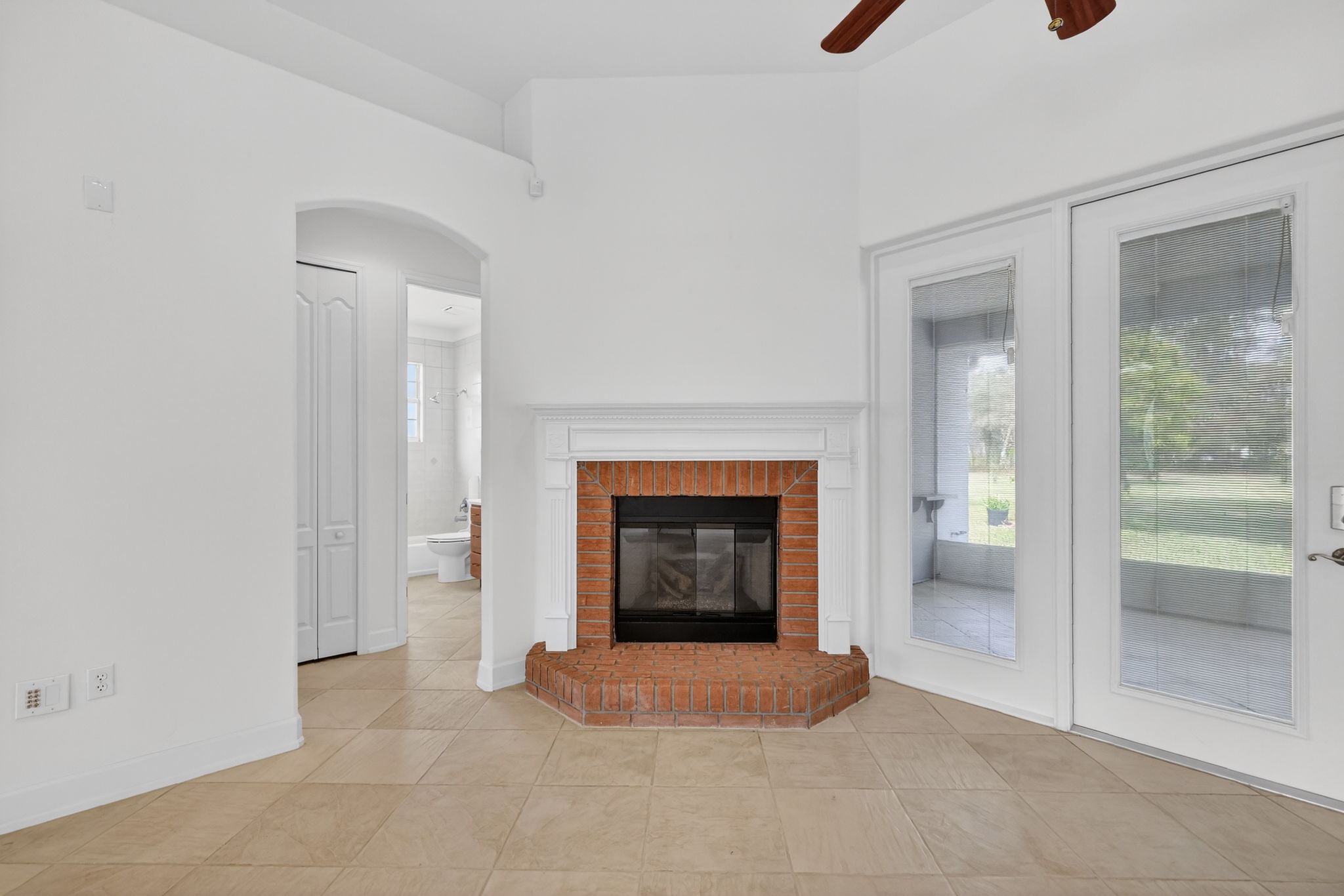 Cozy Corner Fireplace