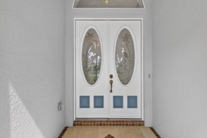Front Screened Entry Vestibule