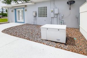 Bonus Room Entrance with Awning and Guardian Generator