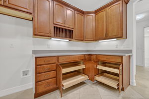 Kitchen with Rollout Shelving