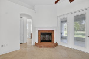 Cozy Corner Fireplace