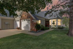 1 Exterior Front of House-Twilight