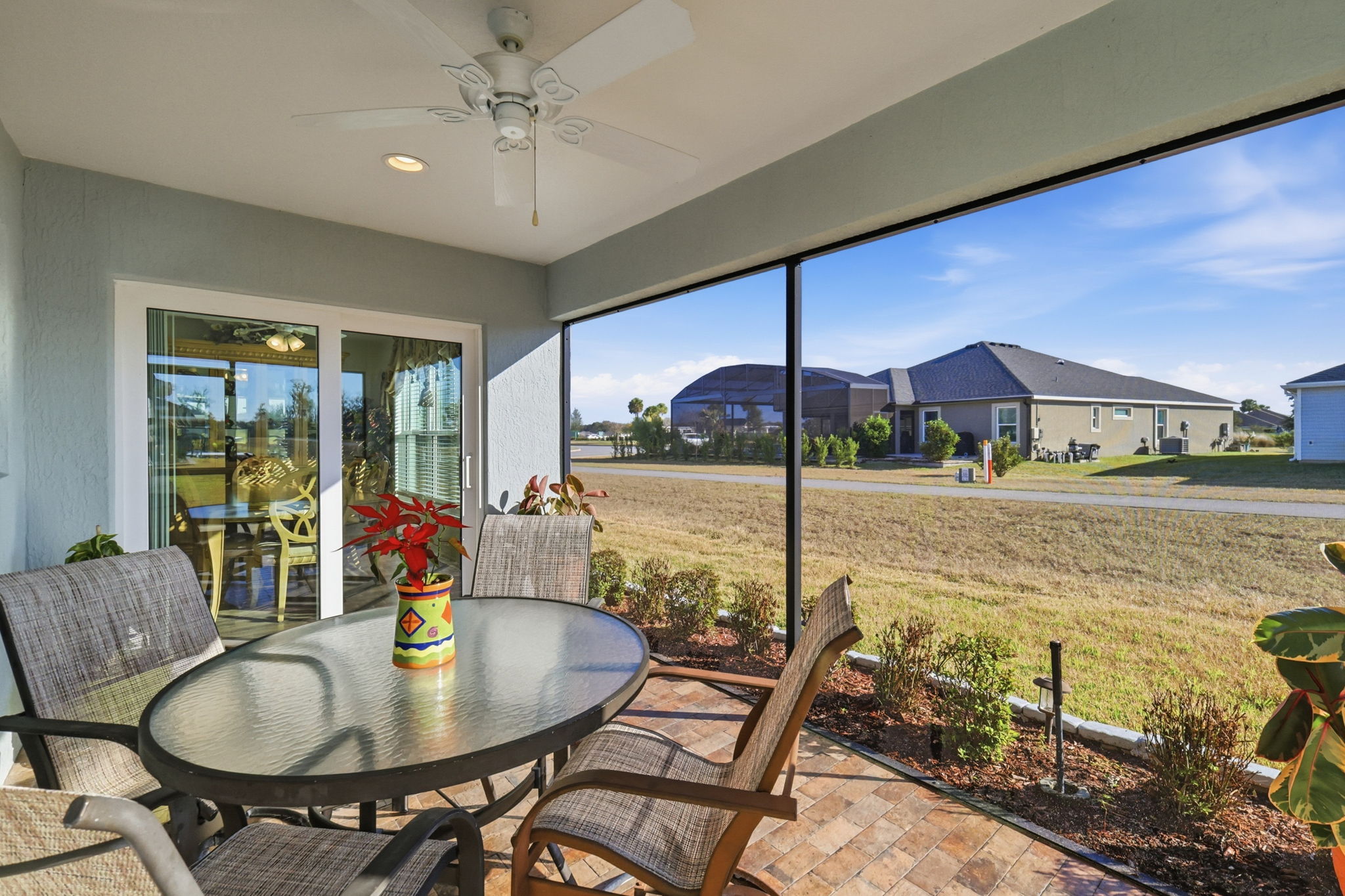 Lanai with Walking and Biking Trail