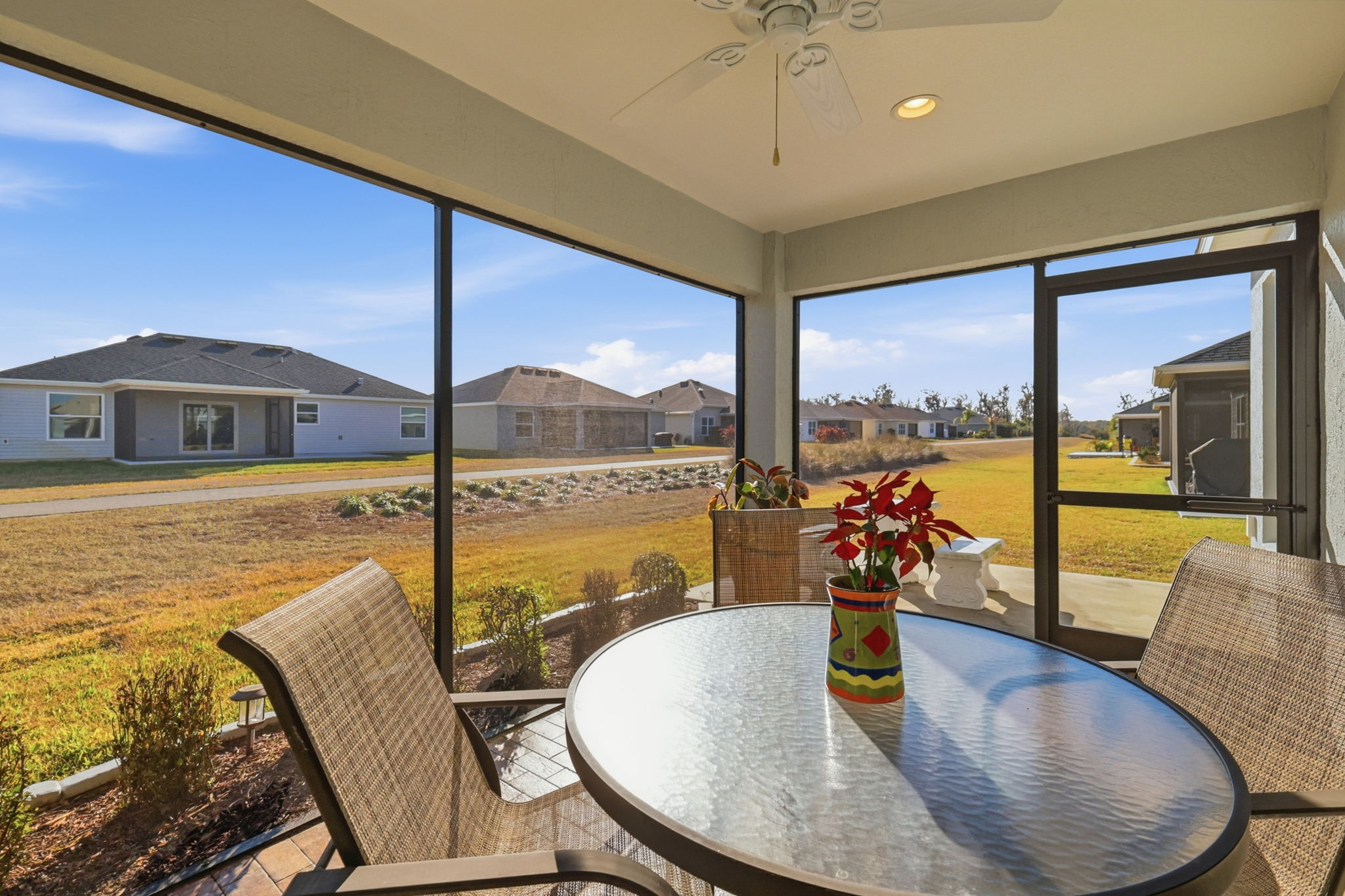 Lanai with Walking and Biking Trail