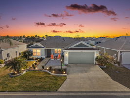 Twilight Front Elevation