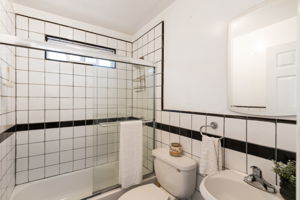 Downstairs hallway bathroom