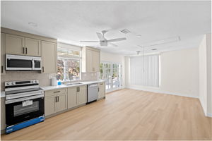 Kitchen with Dining Area - 42965 Powerline Rd, Aguanga, CA 92536-9149