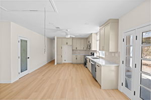 Kitchen with Dining Area - 42965 Powerline Rd, Aguanga, CA 92536-9149