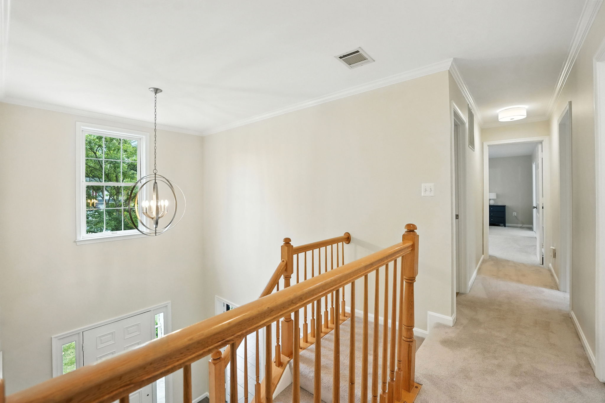 Upper level hallway