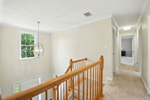 Upper level hallway