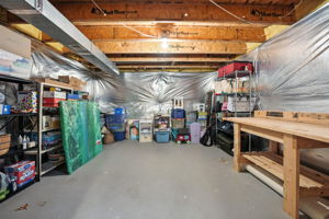 Lower level storage space