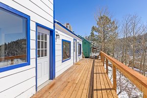 This deck is begging for a container garden