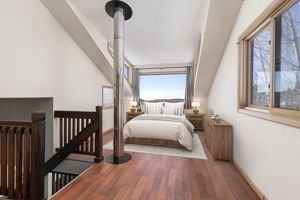 Primary bedroom virtually staged