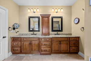 Dual vanities