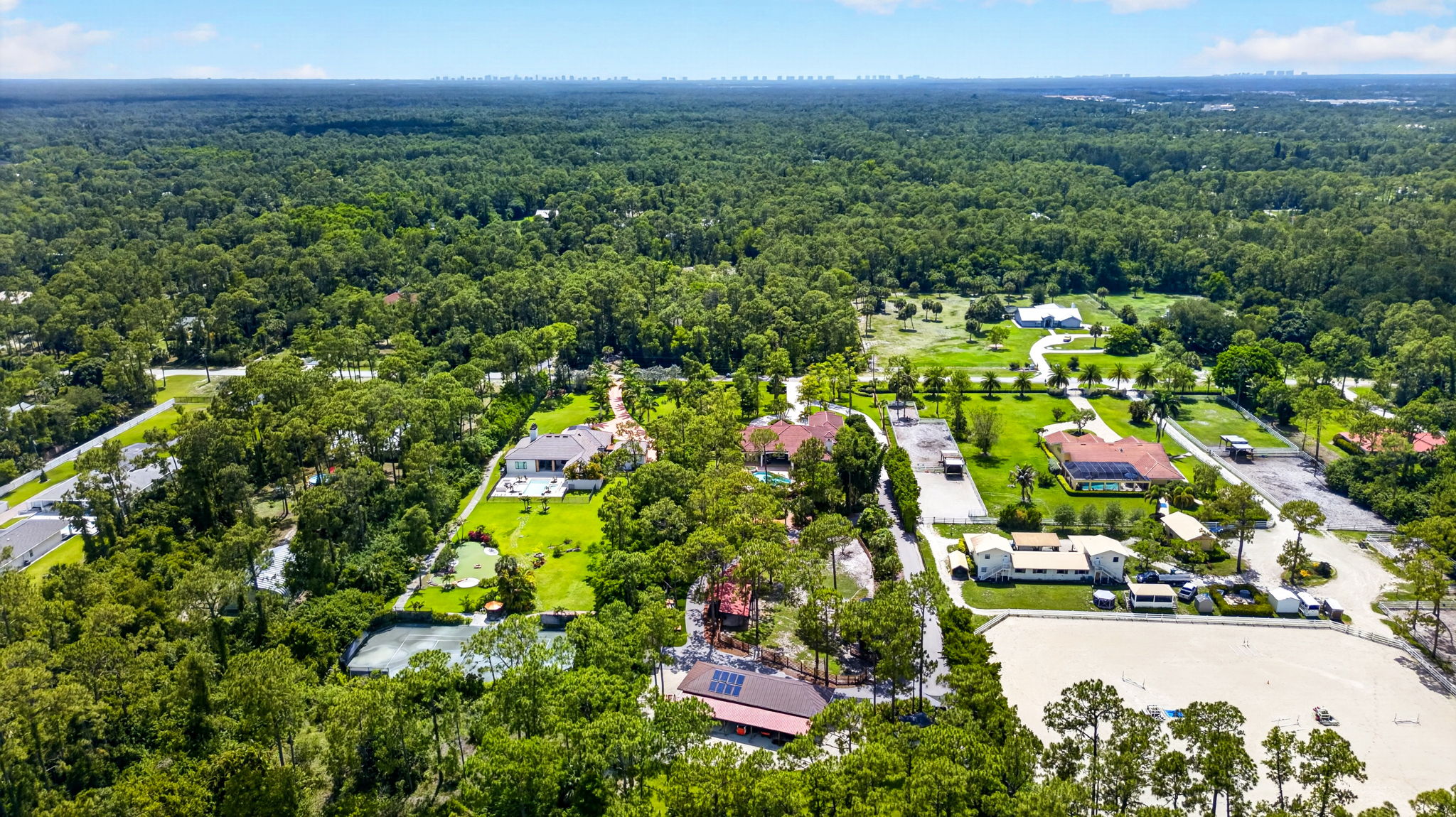 Aerial Rear Exterior