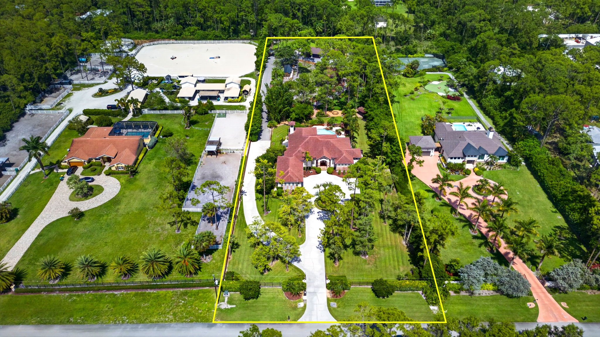 Aerial Front Exterior 4 - lot line