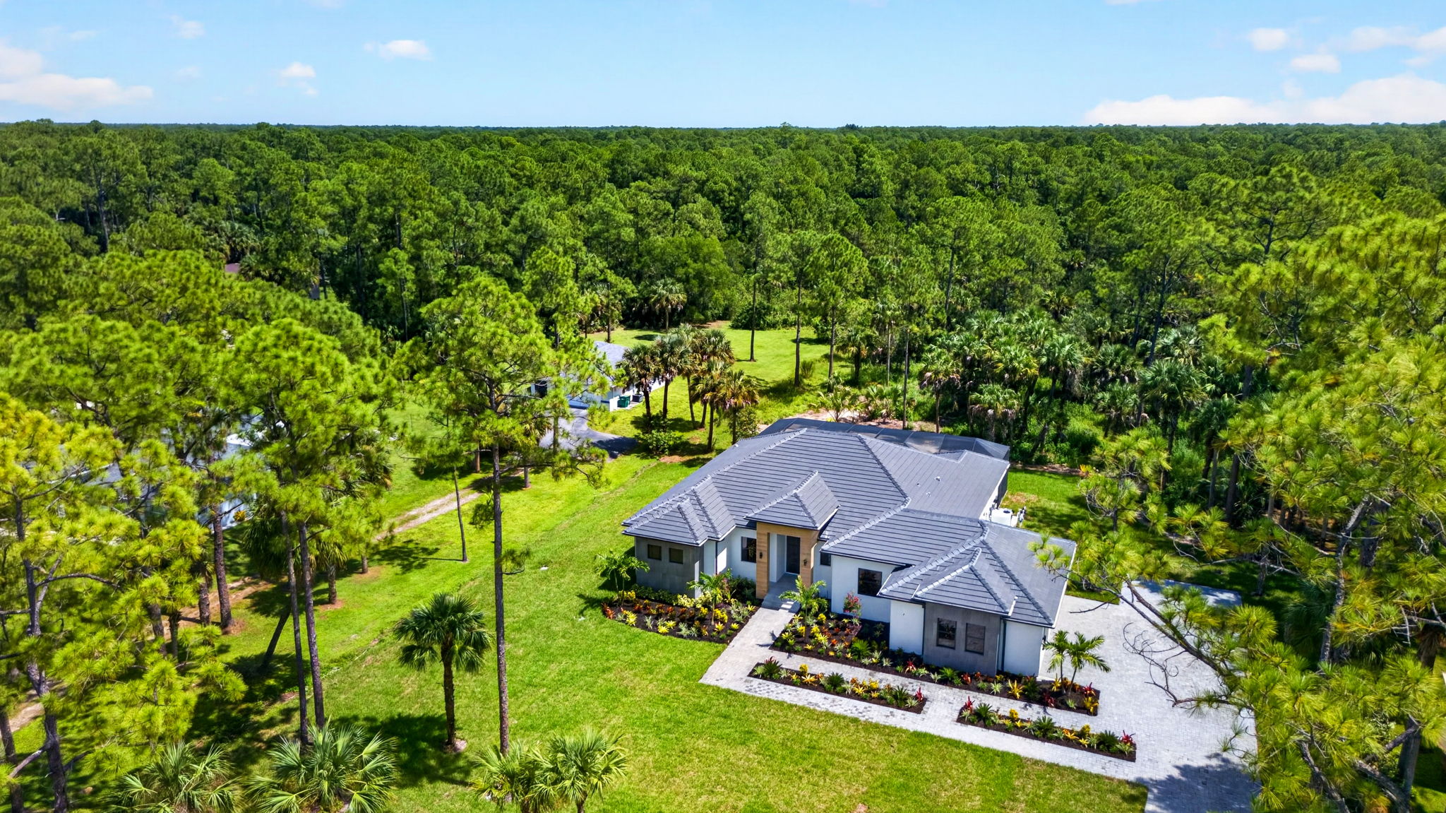 Aerial Front Exterior 2