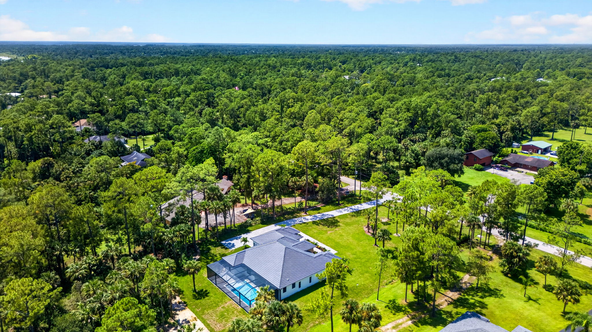 Aerial Rear Exterior 2
